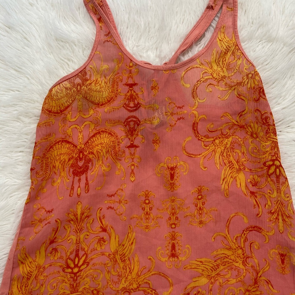 Princess Vera wang sheer blouse